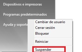 Suspender o Hibernar