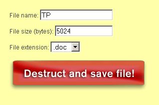 file destructor