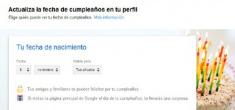 Google te recuerda los cumpleaños de tus amigos