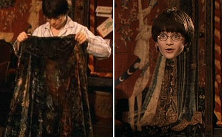 Harry Potter  capa invisibilidad