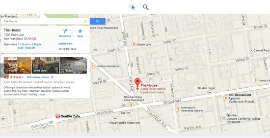 Google map nuevo diseño3