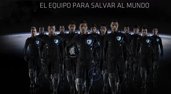 El equipo Galaxy 11