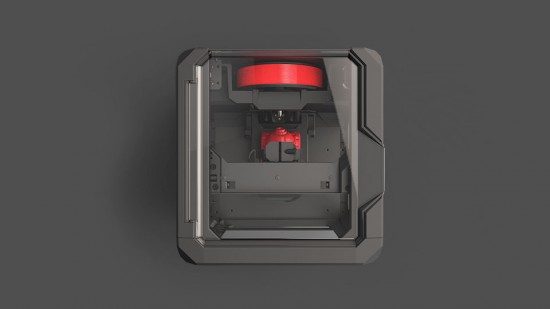 La impresora 3D utiliza un plástico especial como suministro