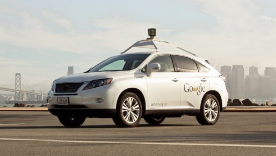 Los coches sin conductor de Google
