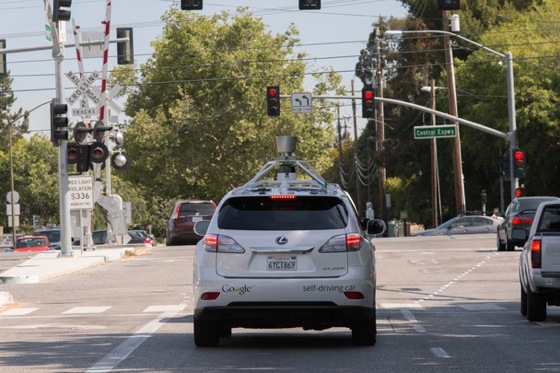 Los coches sin chofer de Google circulan en pruebas por las ciudades
