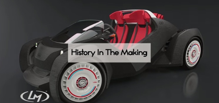 Strati; el primer coche funcional impreso en 3D